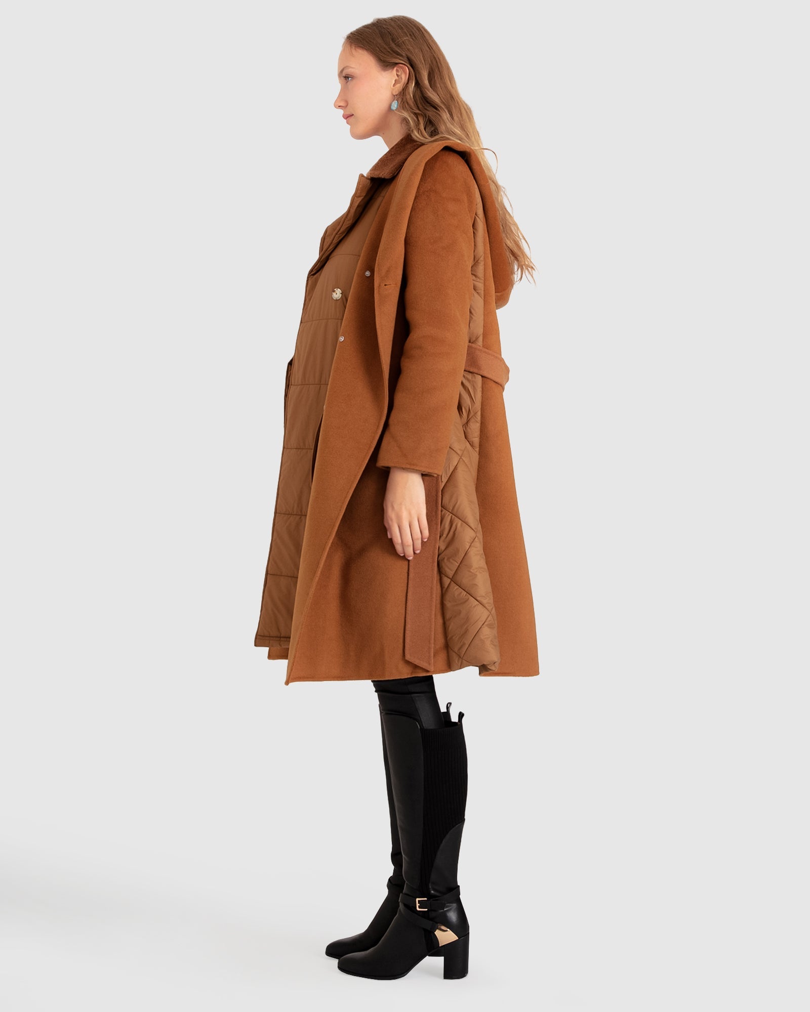 Walk Me Home Convertible Coat | Women | Camel