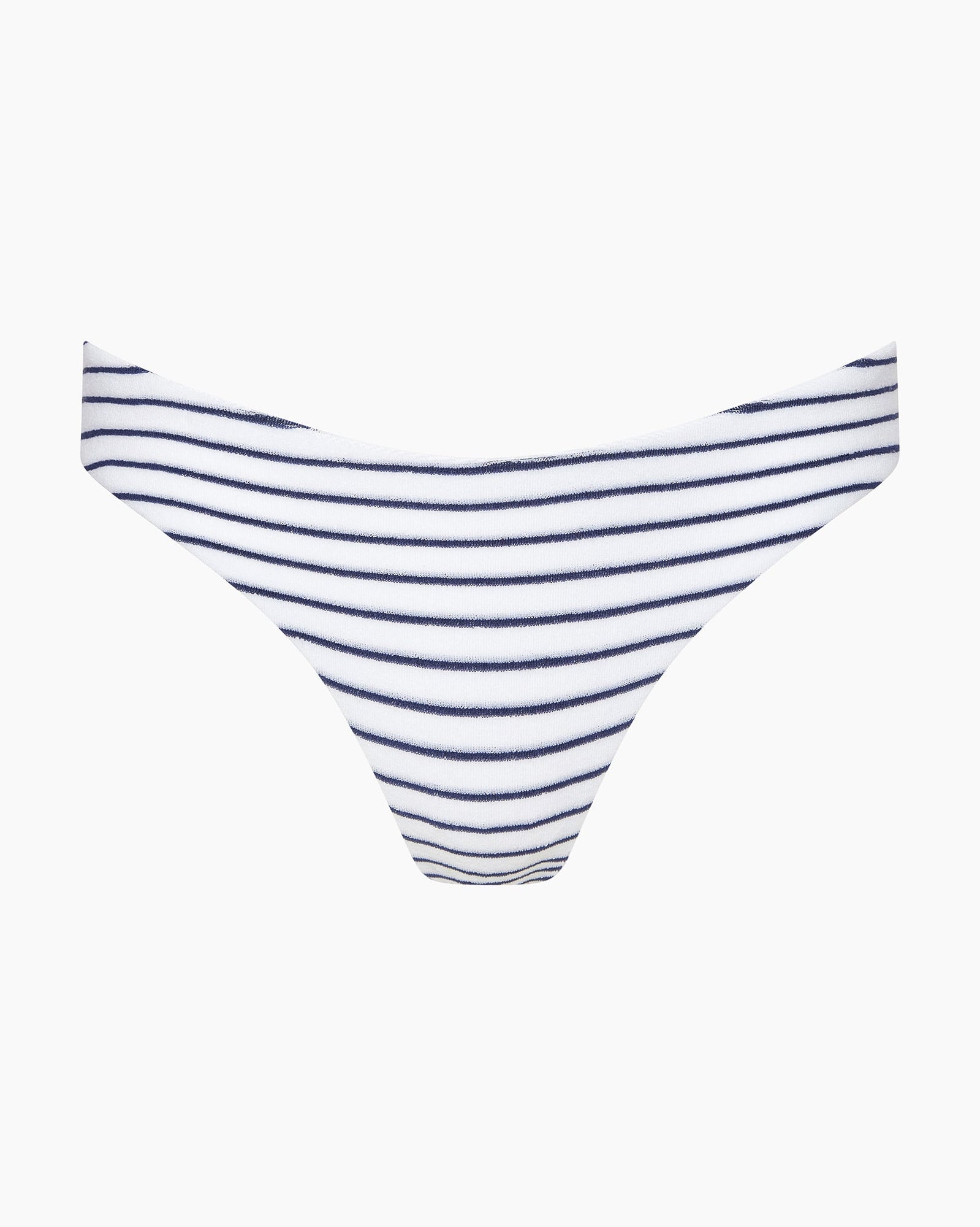 Womens | Lily Bikini Bottom | White/Deep Navy