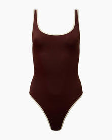 Womens | Arya One Piece | Rum/Egret