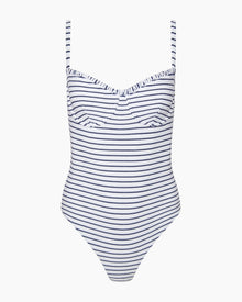Womens | Marilyn One Piece | White/Deep Navy