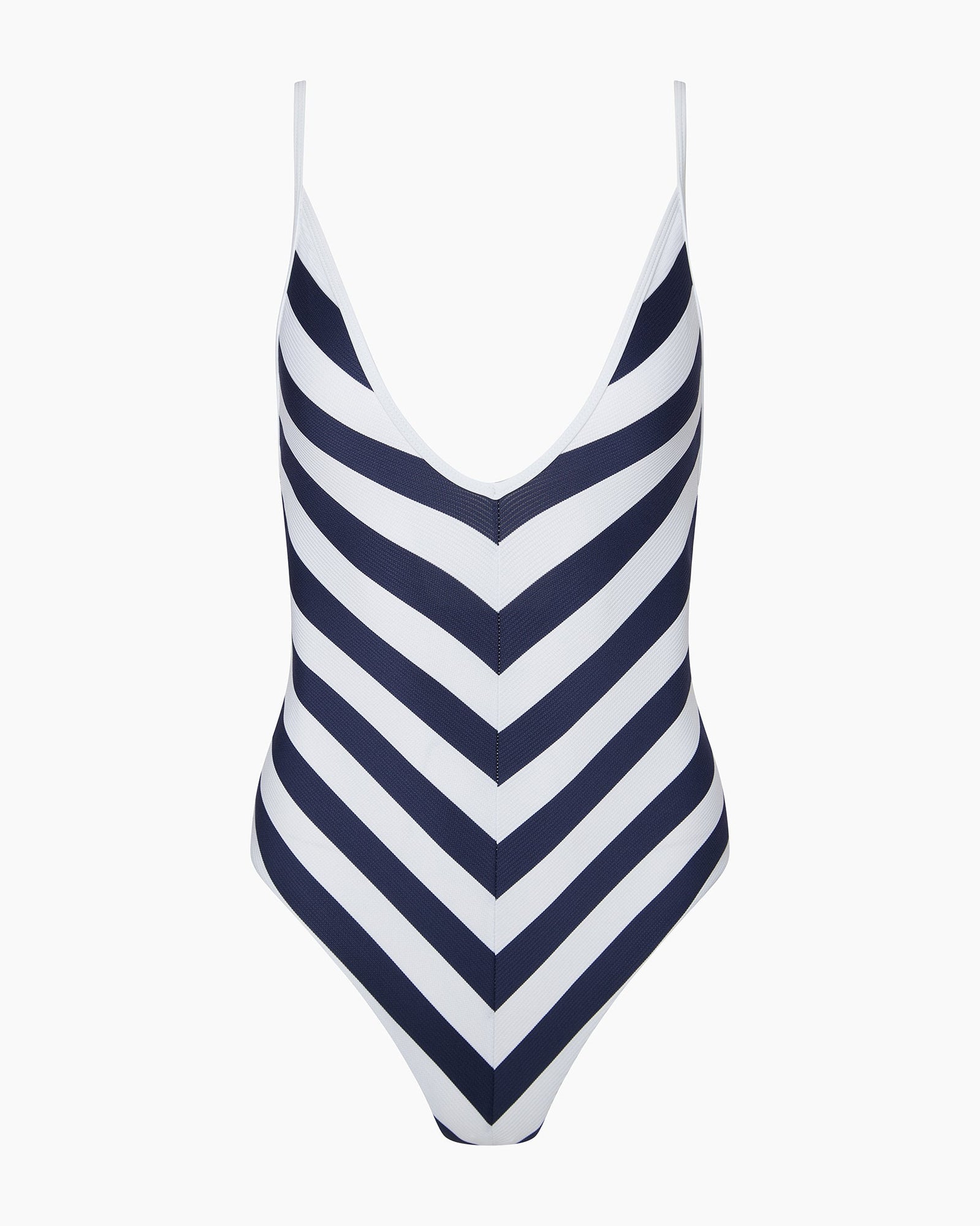 Womens | Tropez One Piece | Deep Navy/White