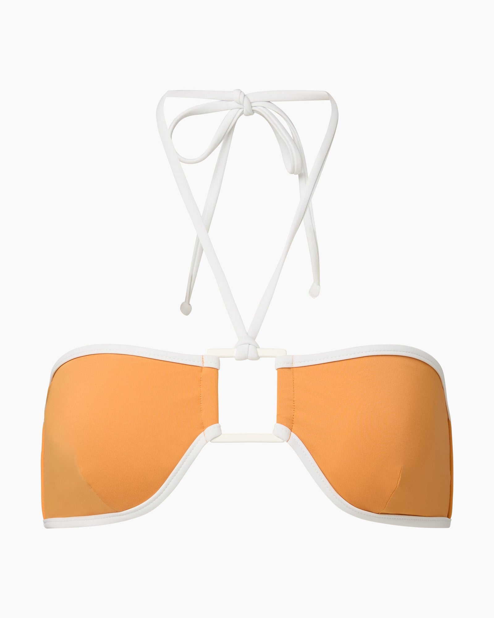 Womens | Palermo Bikini Top | Sunset/White