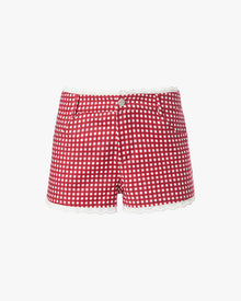 Low Rise Hot Short | Red