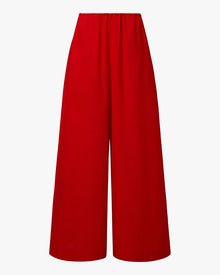 Wide Leg Pant | Vibrant Red