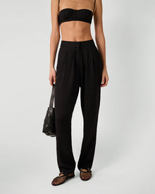 Linen Trouser | Black