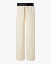 Straight Leg Pant | Black/Taupe