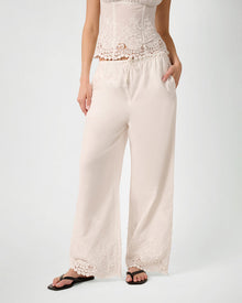 Tie Waist Pant | Ivory