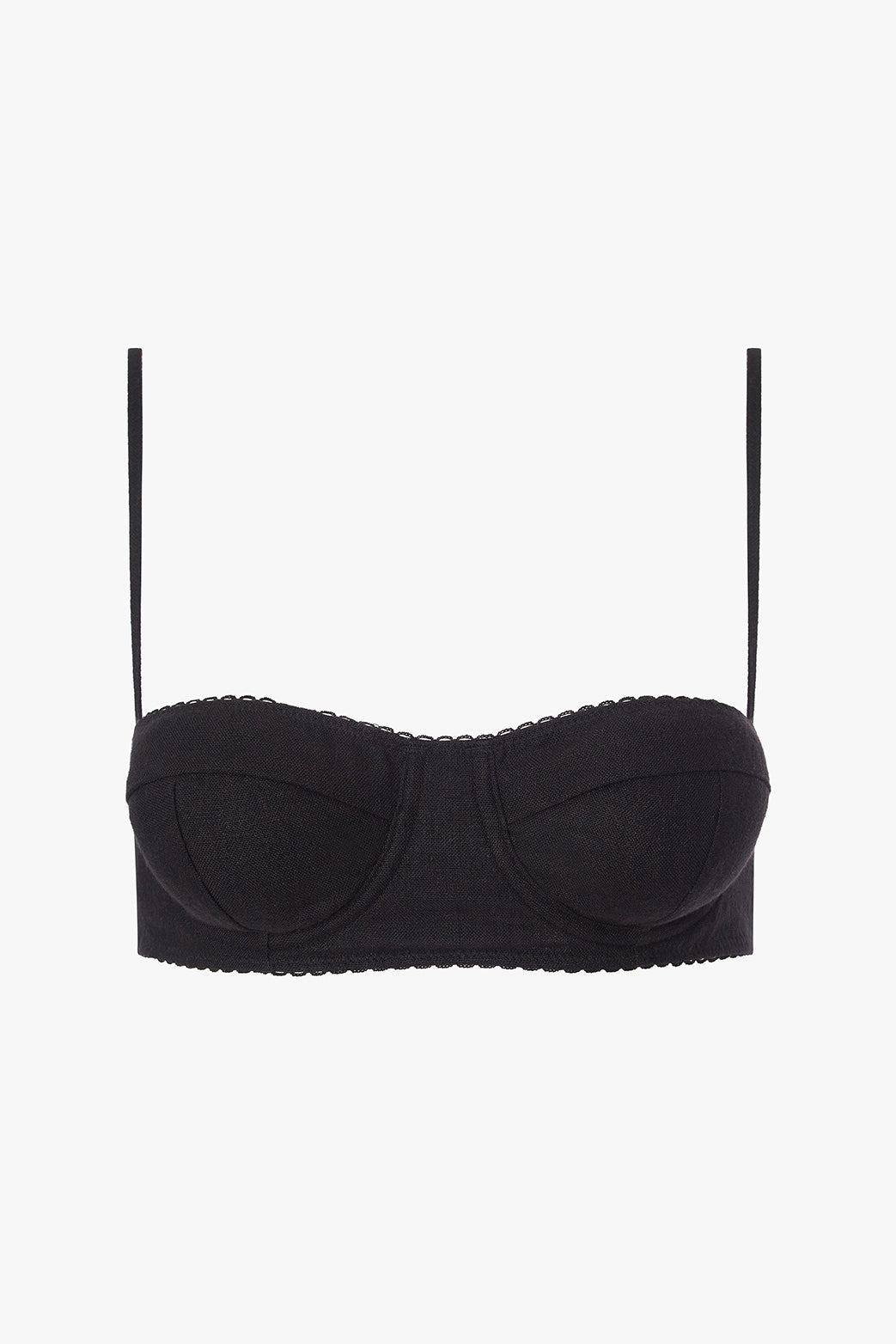 Underwire Bra Top | Black