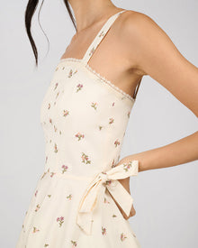 Handkerchief Mini Dress | Ivory