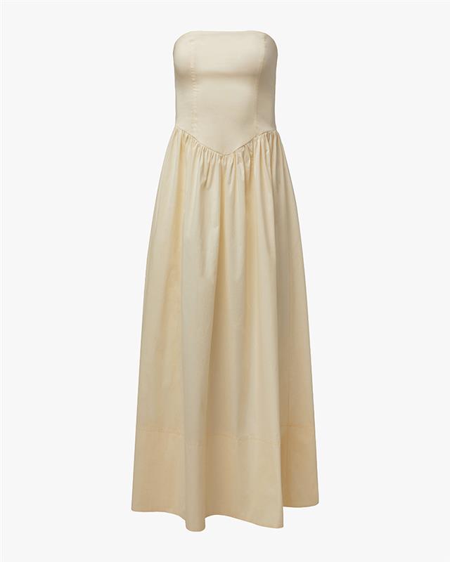 Corset Maxi Dress | Ivory