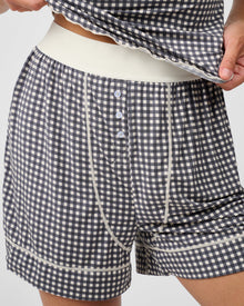 Boxer Short | Antique White/Black