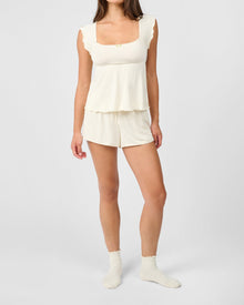 Sleep Shorts | Antique White