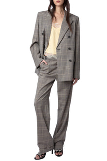 Womens | Pura Check | Grey