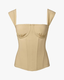 Ruched Cup Corset | Sand