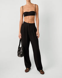 Linen Trouser | Black