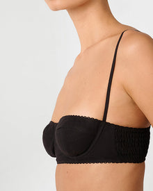Underwire Bra Top | Black