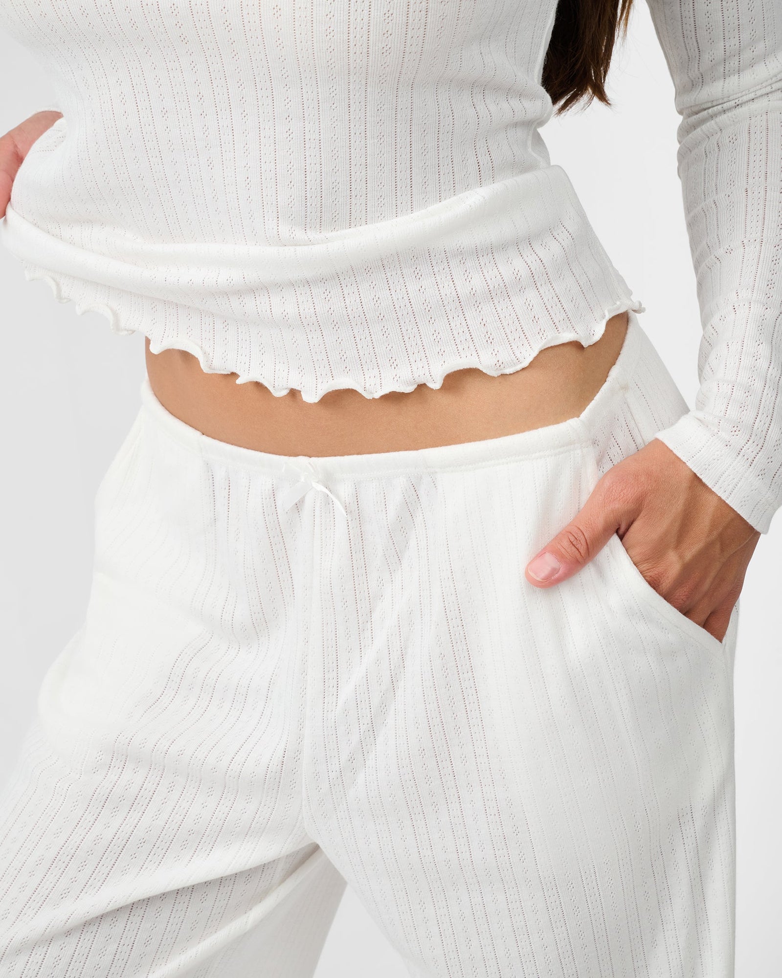 Pull-On Pants | Ivory