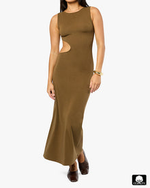 Cut Out Boat Neck Dress | Kangaroo