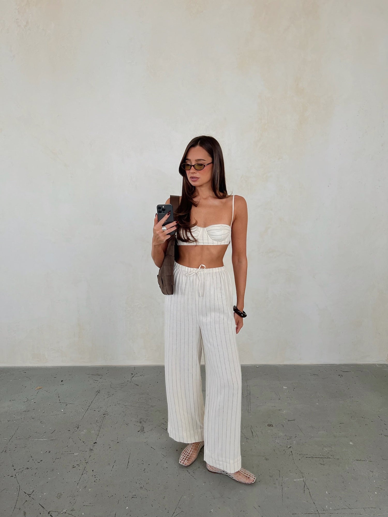 Underwire Bra Top | Antique White