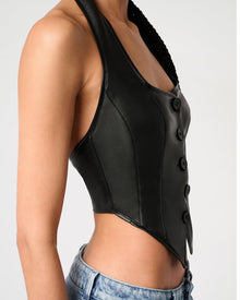 Halter Vest | Black