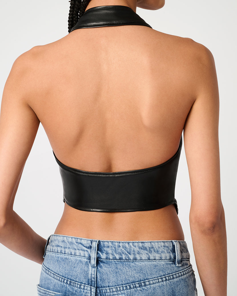 Halter Vest | Black