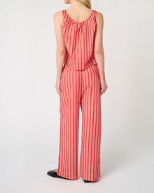 Tie Waist Pant | Vibrant Red