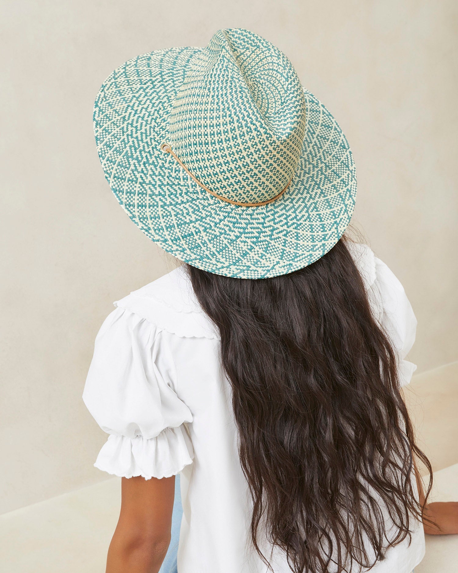 Wylie Straw Hat | Natural/Emerald
