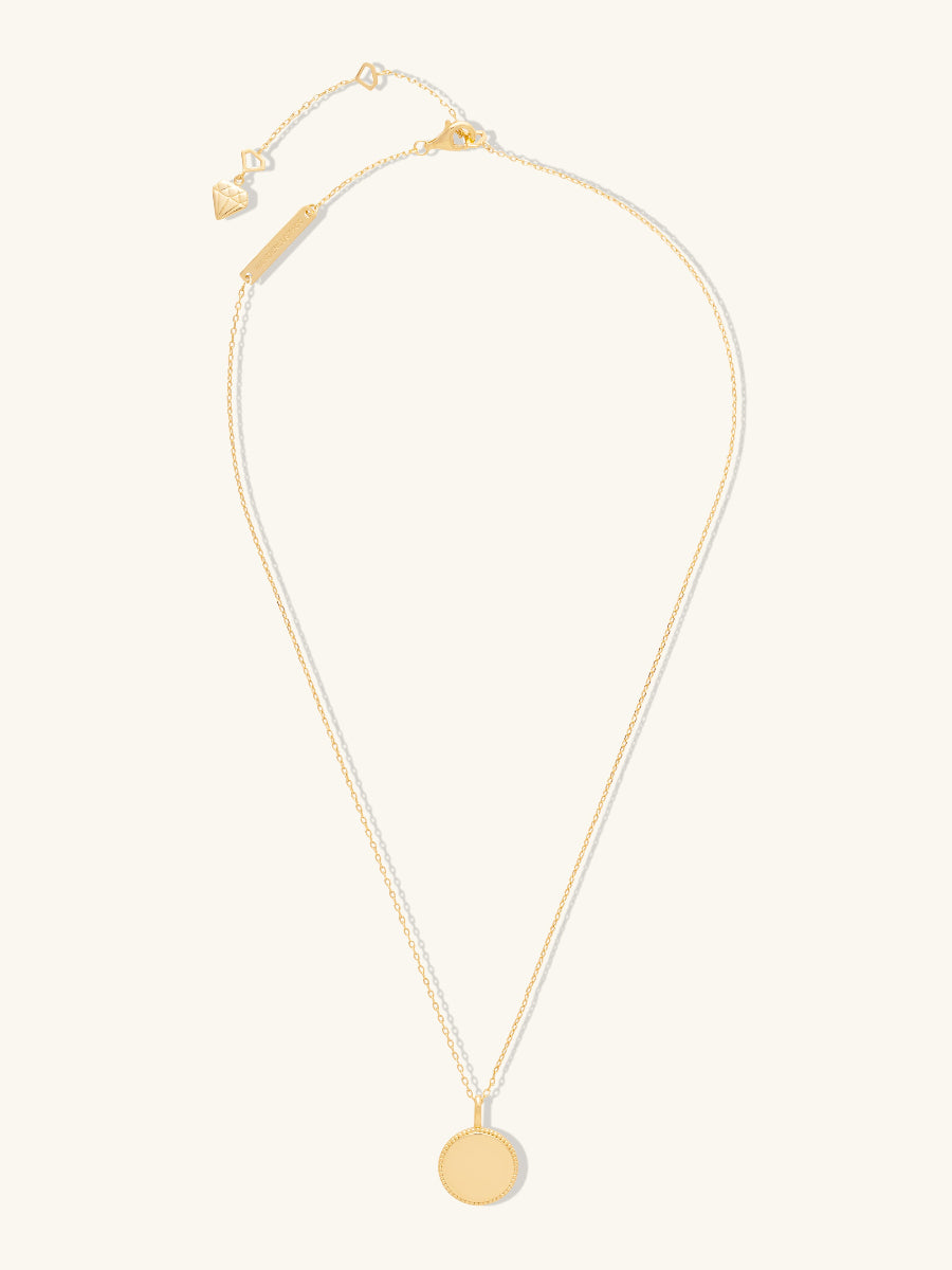 Full Circle Necklace | 14K Gold Vermeil