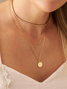Full Circle Necklace | 14K Gold Vermeil