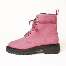 Warren Combat Boot | Rose