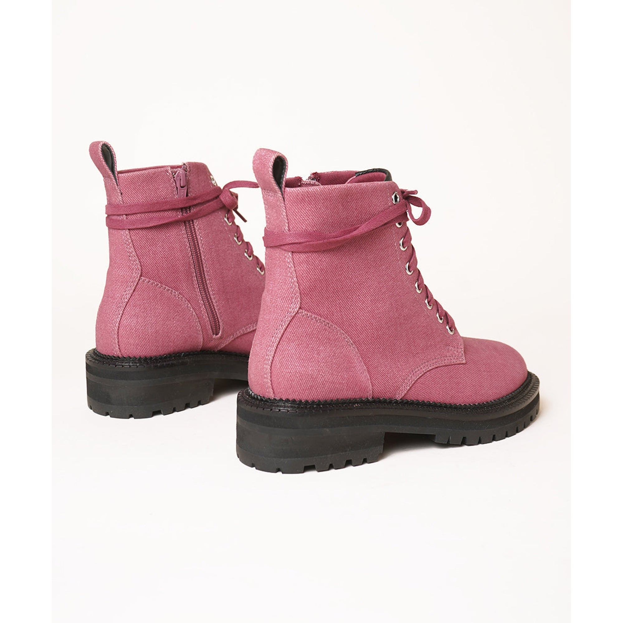 Warren Combat Boot | Rose