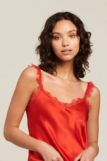 Sonata Silk Cami | Scarlet