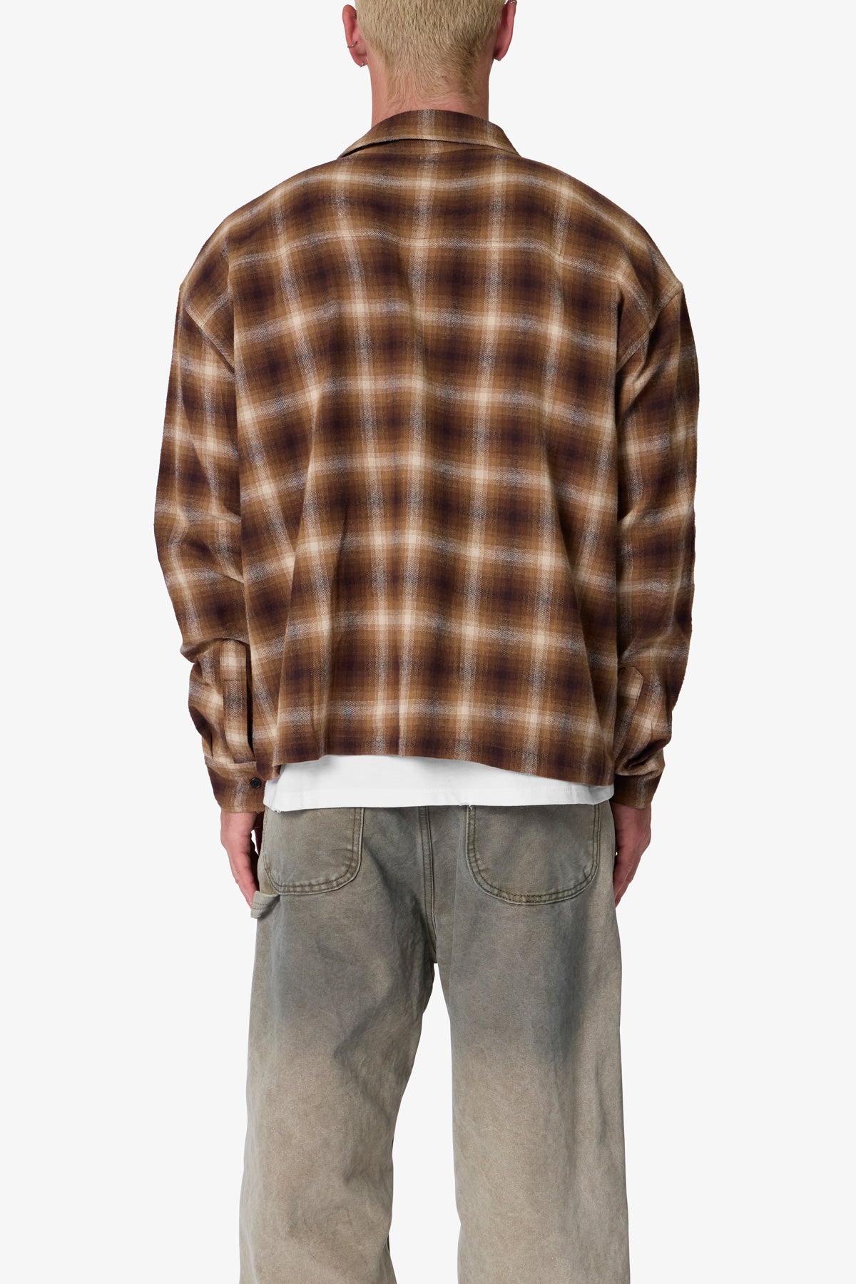 Western Flannel Shirt | Brown
