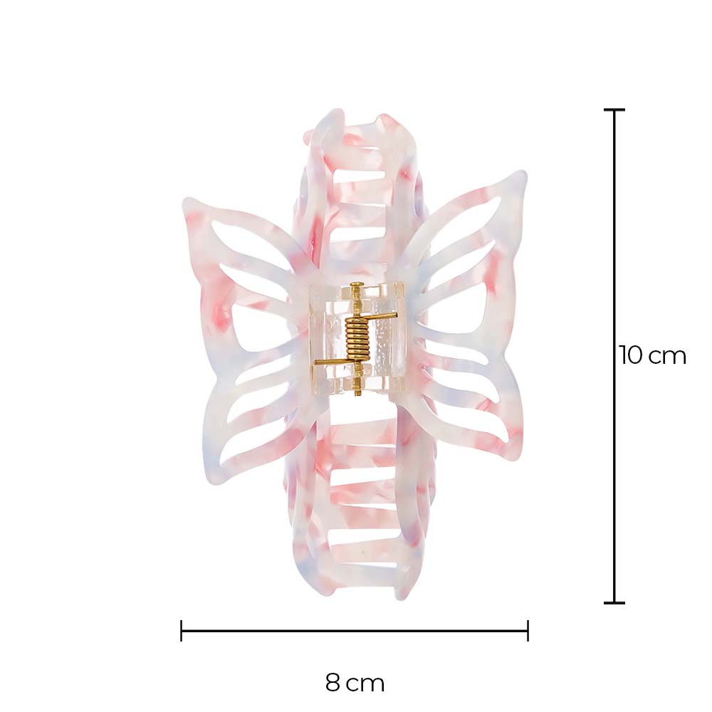 Tie Dye Butterfly Cutout Claw Clip - Adina's Jewels