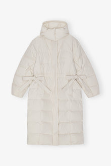 White Tech Puffer Coat | Tofu