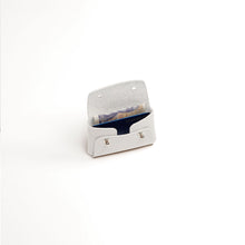 Wavy Kuai Small Pouch | White