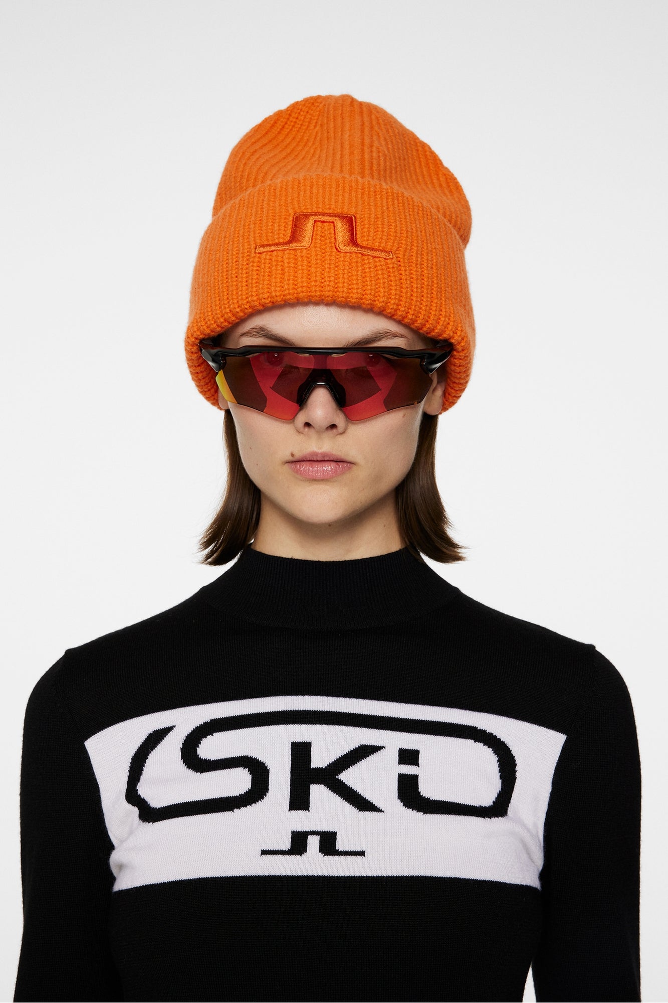 Women | Abby Beanie | Persimmon Orange