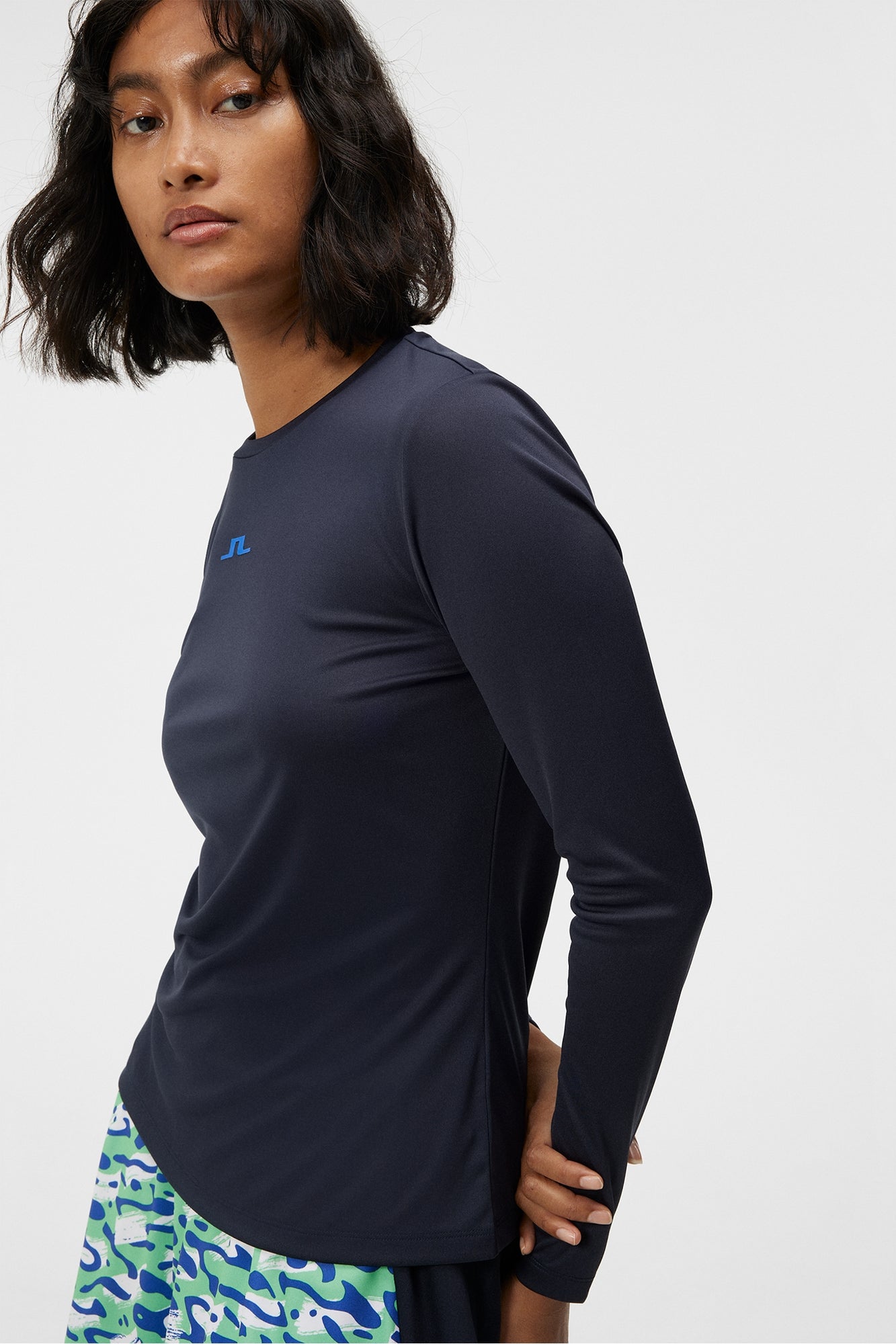 Women | Ada Ls T-Shirt | JL Navy