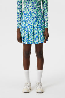 Women | Adina Print Skirt | Caldera Jade Cream