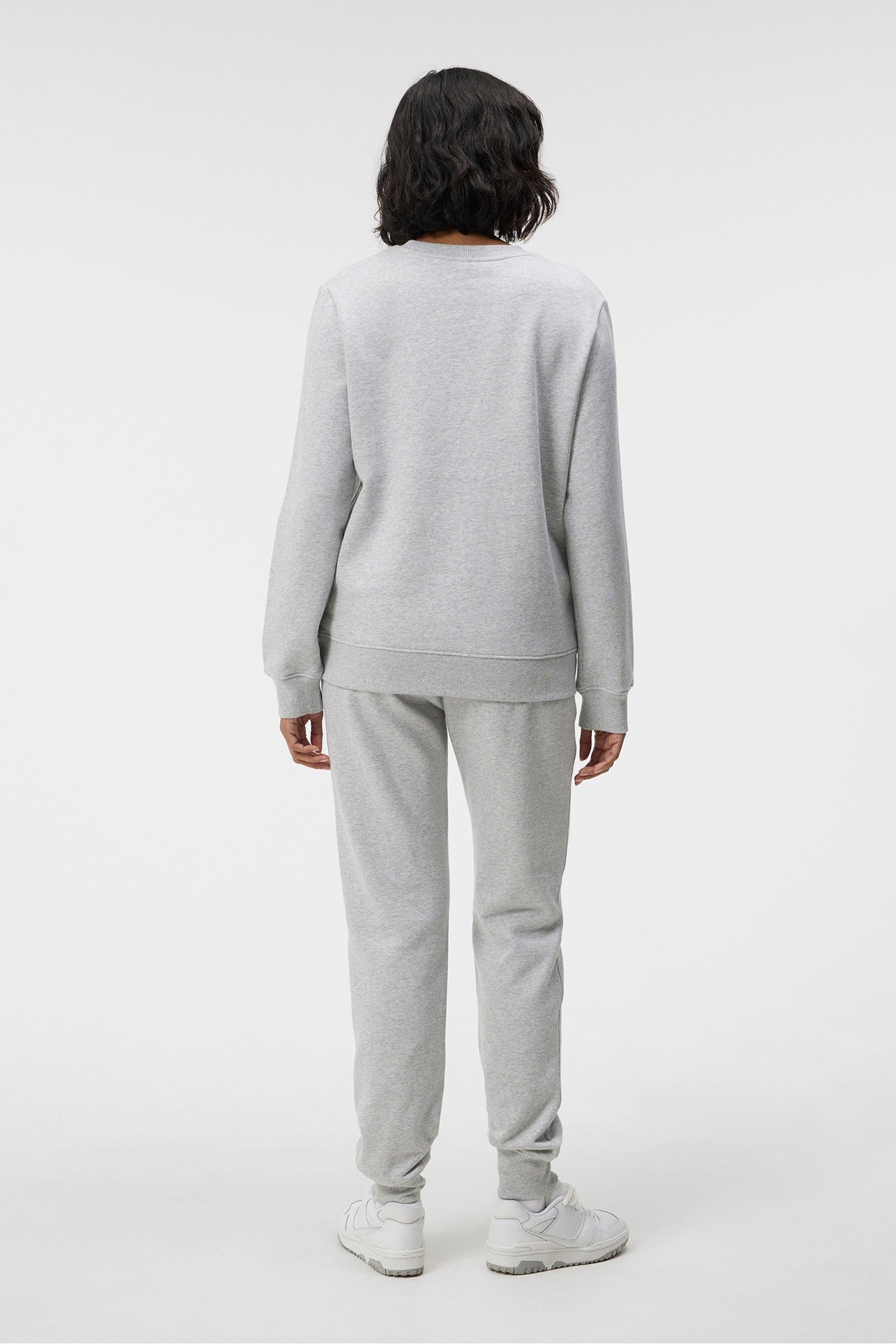 Women | Alpha Creneck | Light Grey Melange