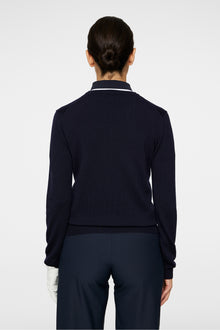 Women | Amaya Knitted Sweater | JL Navy (V2)