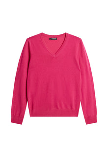 Women | Amaya Knitted Sweater | Pink Peacock