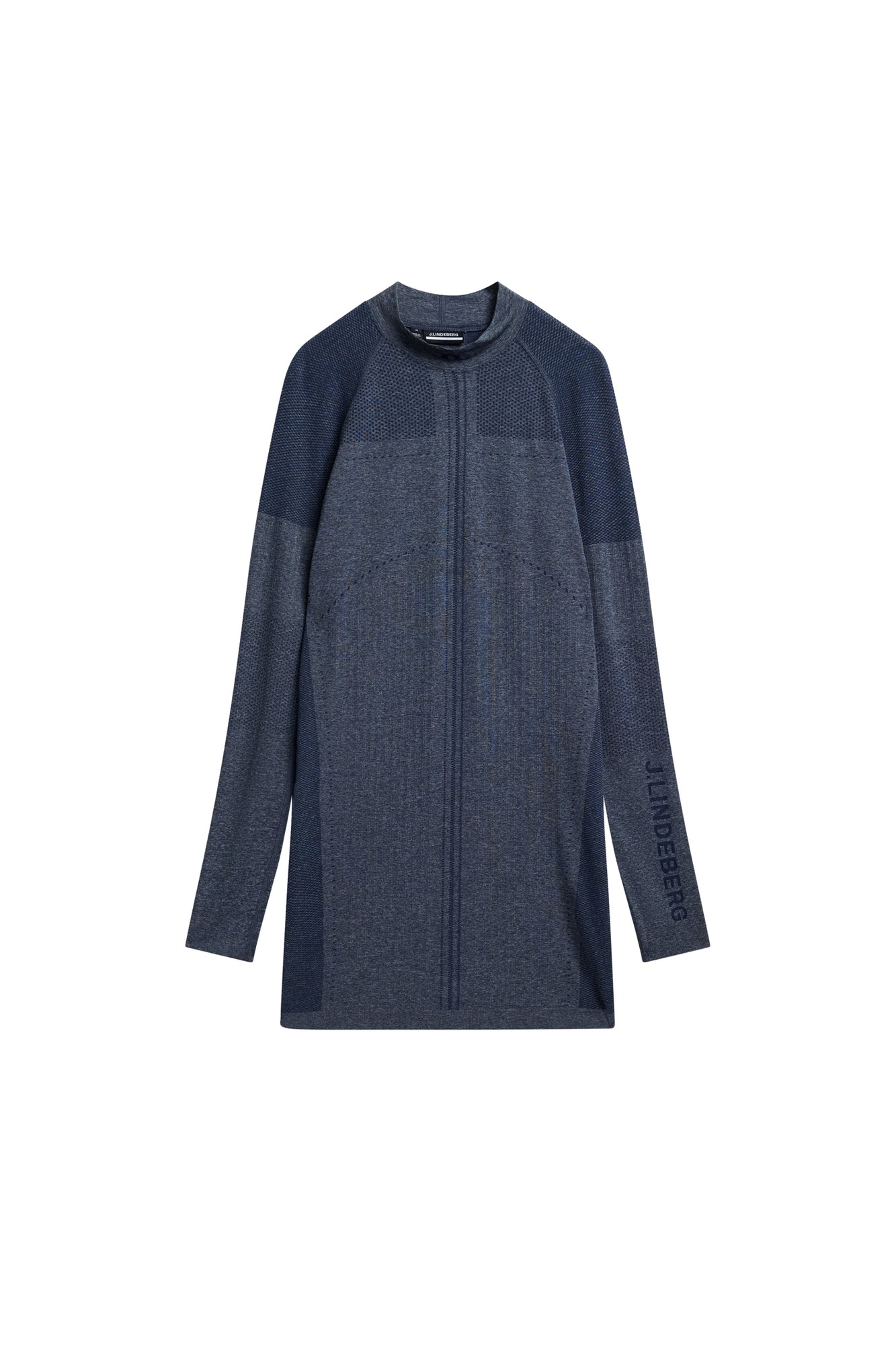 Women | Amber Seamless Dress | Navy Melange