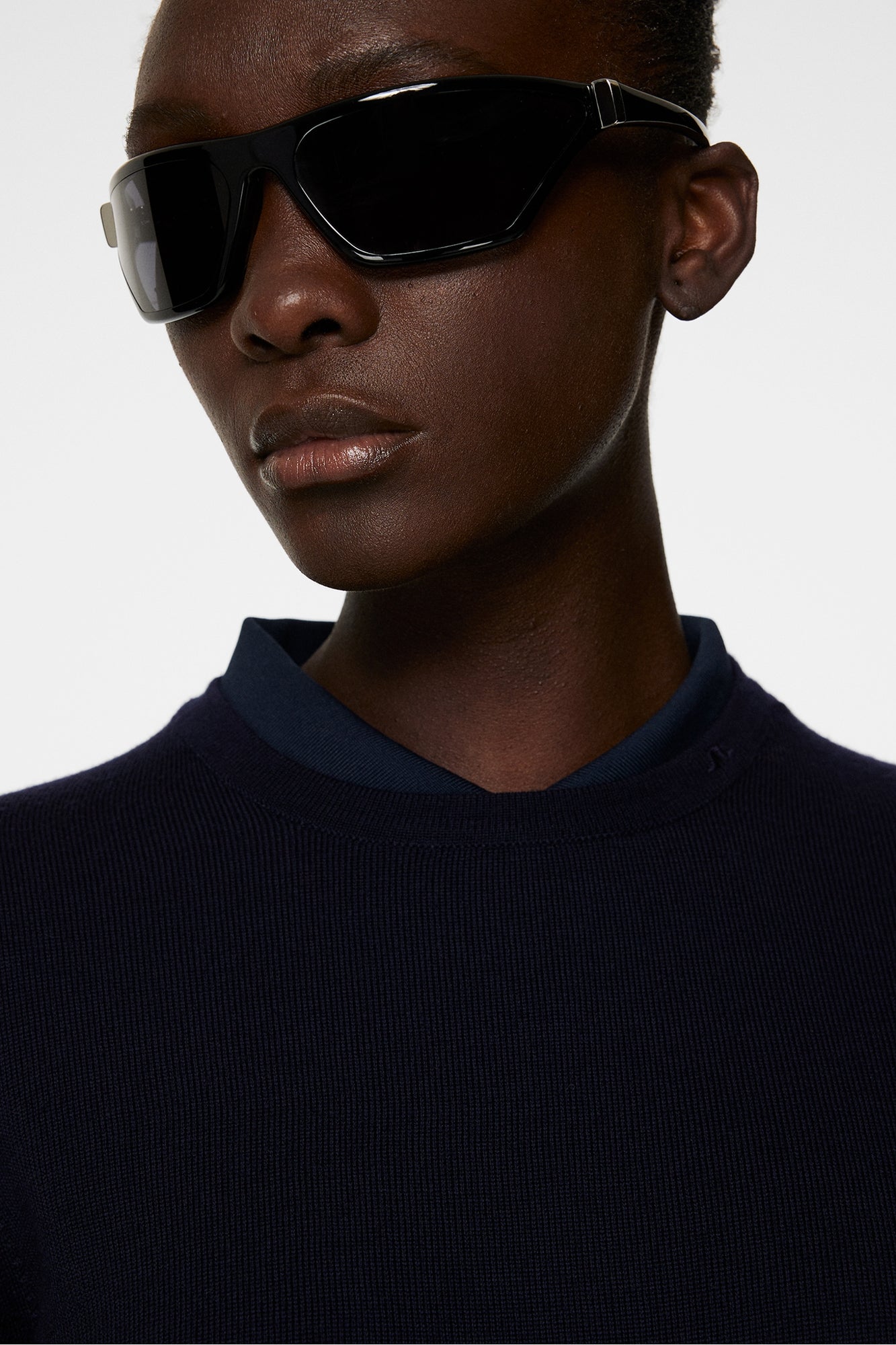 Women | Aria Knitted Sweater | JL Navy