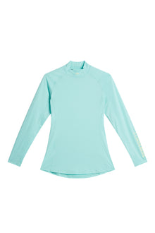 Women | Asa Soft Compression Top | Aruba Blue