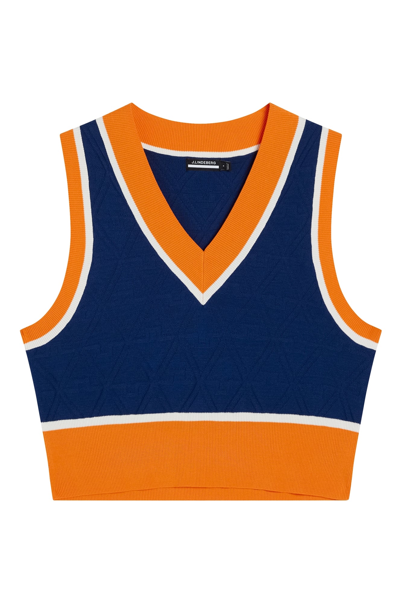 Women | Barbados Knitted Vest | Estate Blue