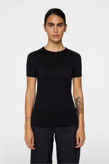 Women | Bella Wool T-Shirt | Black