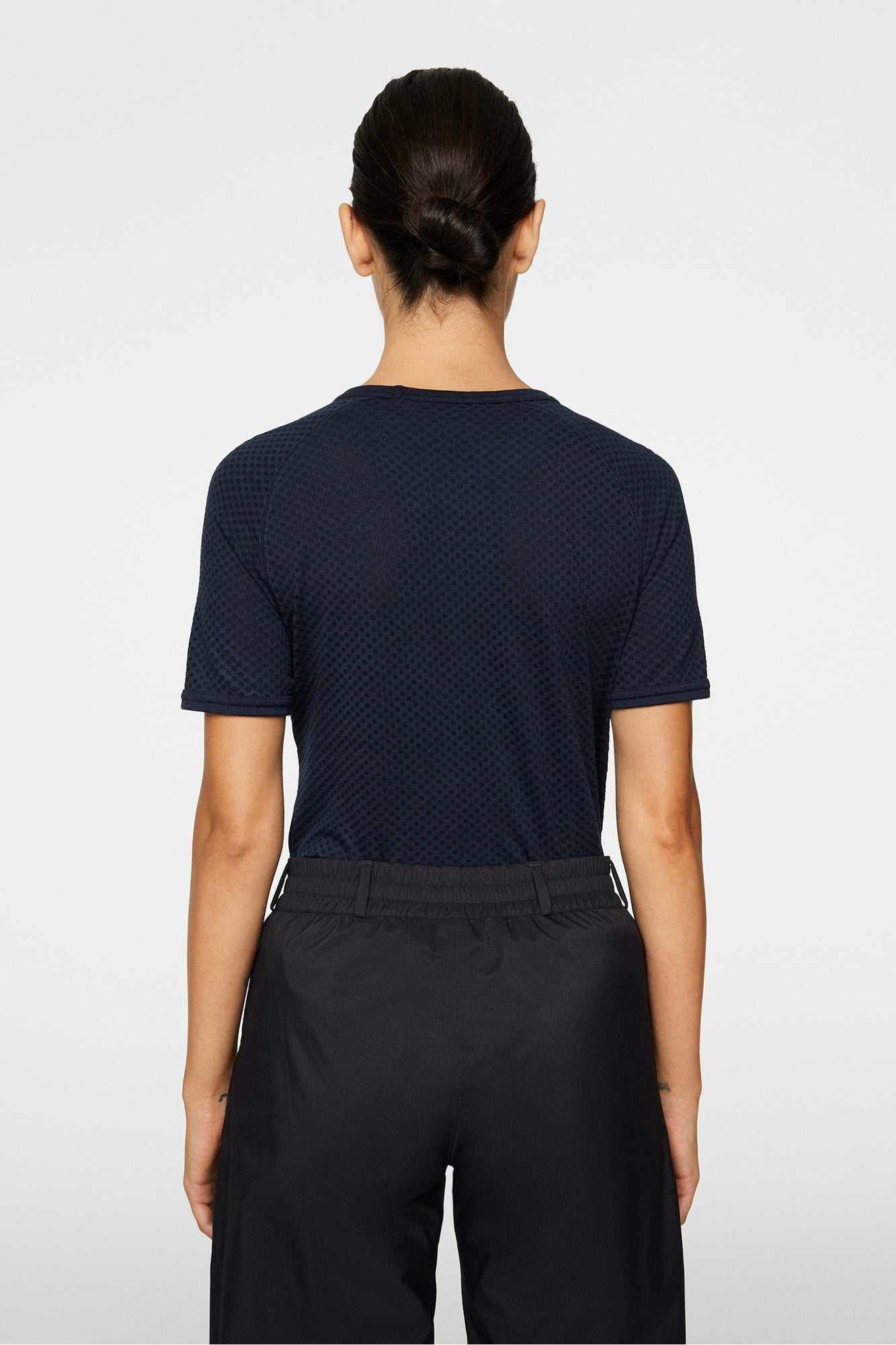 Women | Bella Wool T-Shirt | JL Navy