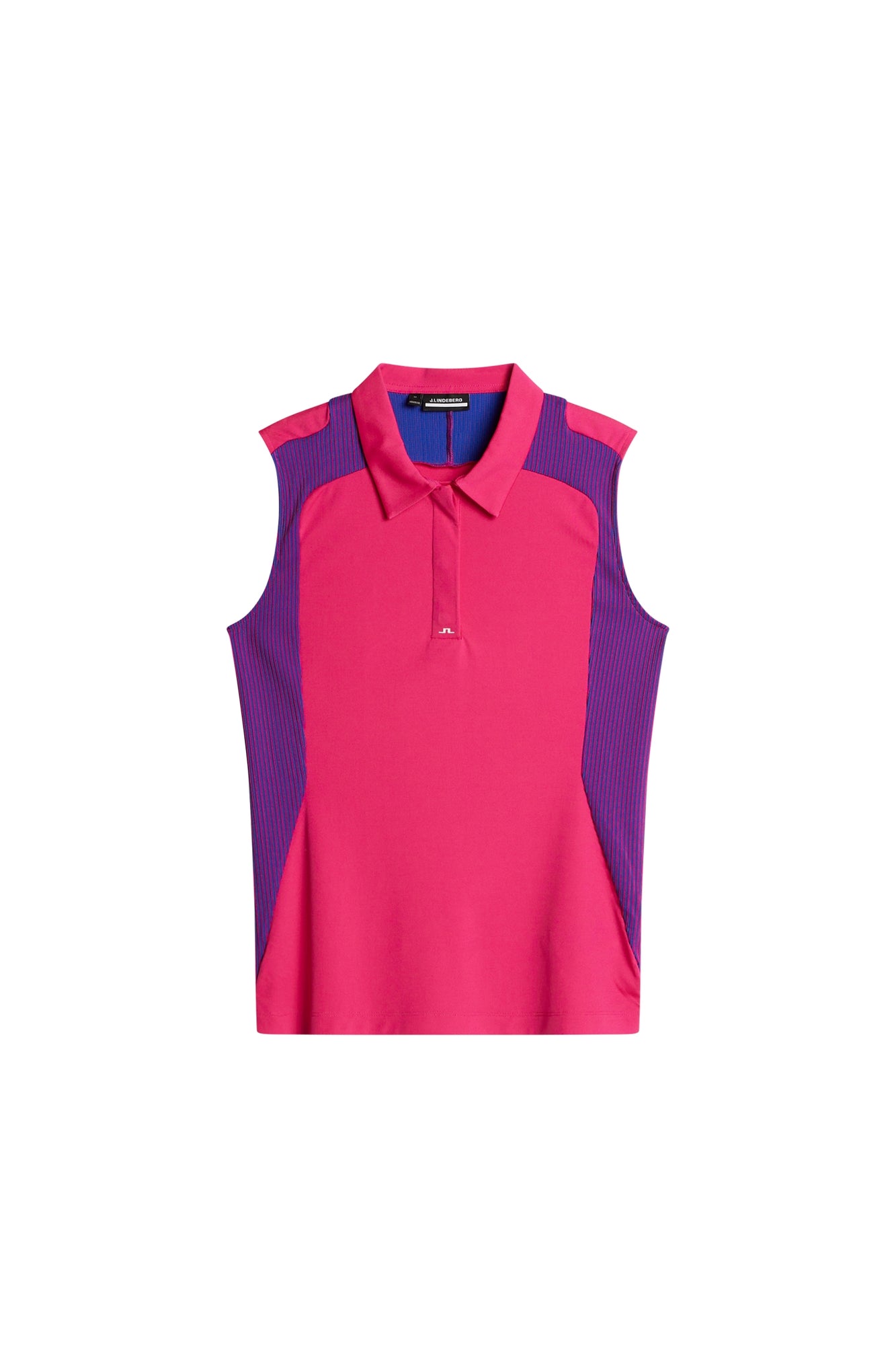 Women | Betsy Sleeveless Polo | Pink Peacock