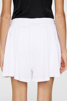 Women | Billie Wide Jersey Shorts | White